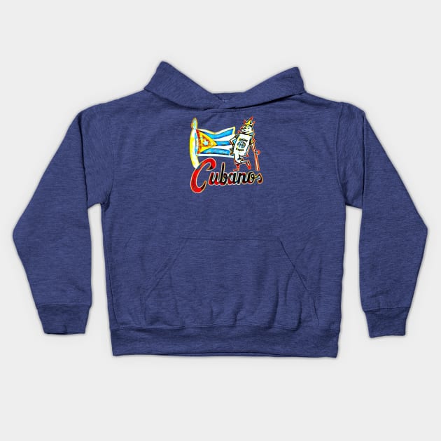 Havana Sugar Kings Baseball Kids Hoodie by Kitta’s Shop